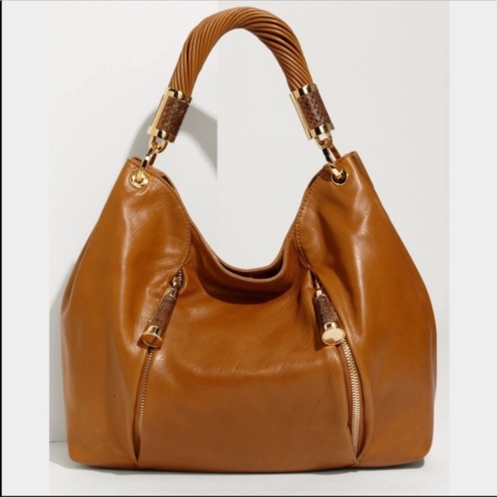 MK COLLECTION Tonne Leather & Python